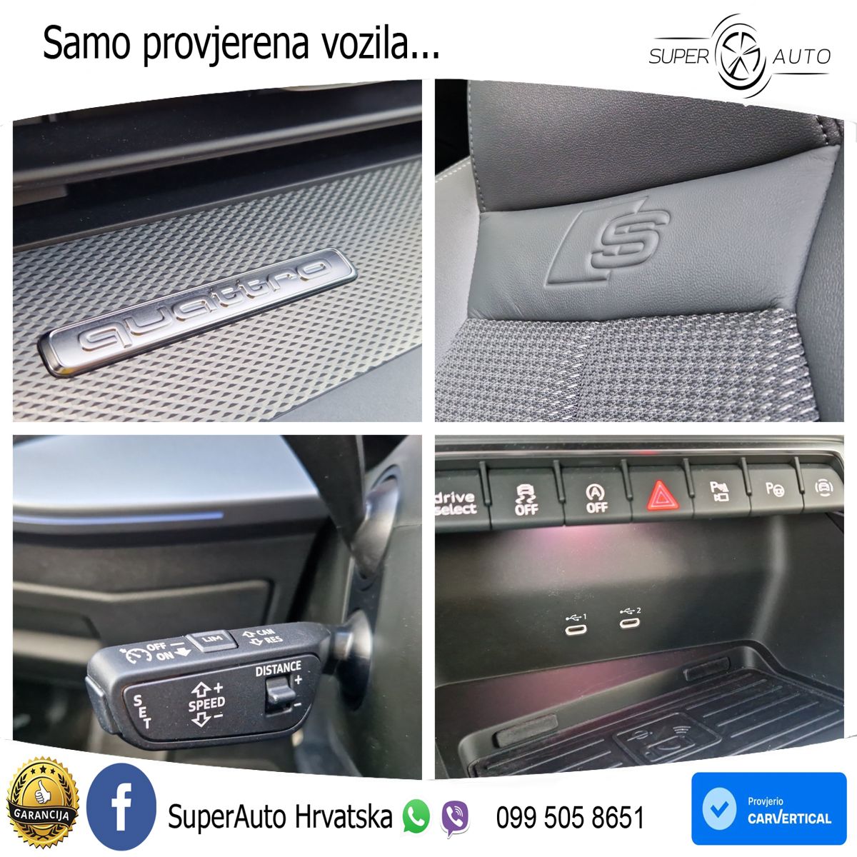 Audi S3 2.0 TFSI (333 KS) quattro S tronic LED+ACC