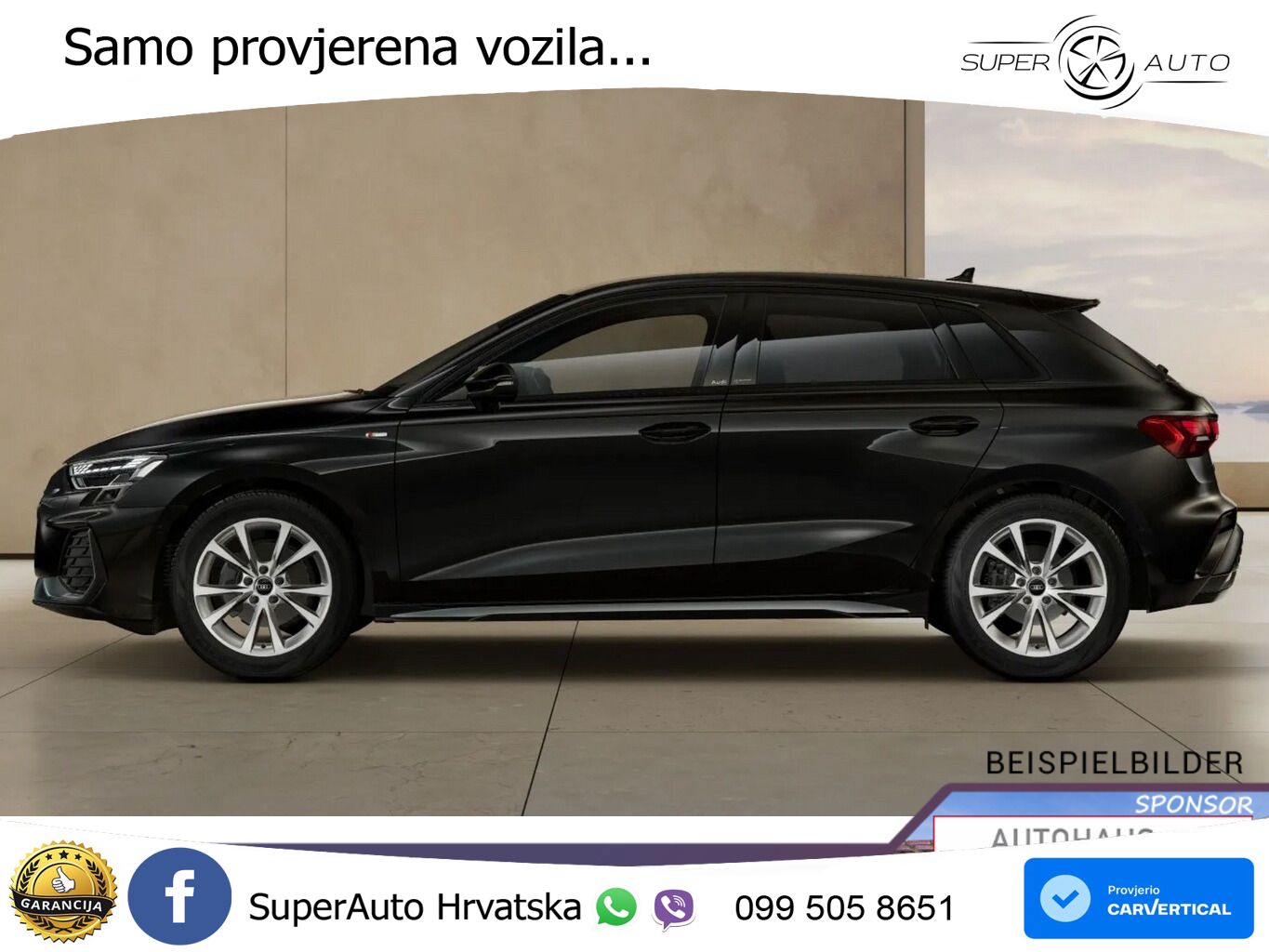 Audi A3 Limuzina 40 TFSI (204 KS) quattro S tronic S line LED+GR SJED+ACC