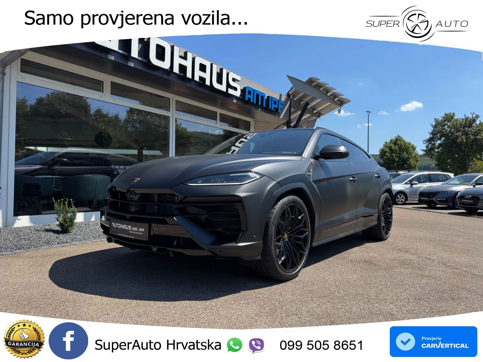 Lamborghini Urus SE 4.0 V8 (800 KS) 4WD Automatic LED+GR SJED+ACC
