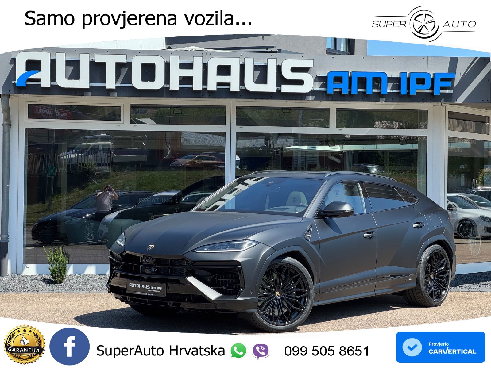 Lamborghini Urus SE 4.0 V8 (800 KS) 4WD Automatic LED+GR SJED+ACC