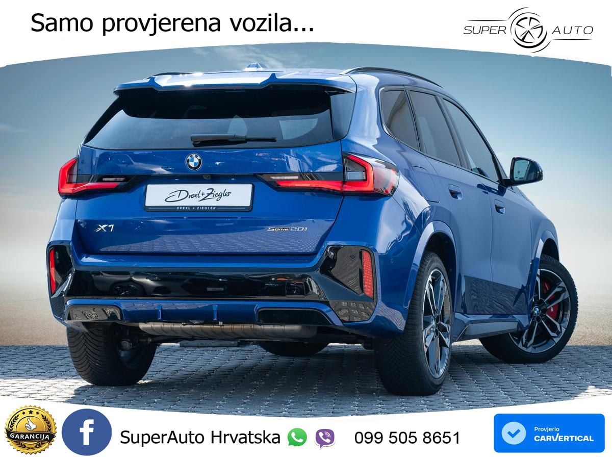 BMW X1 20i (170 KS) sDrive Steptronic M Sport ACC+HEAD+GR SJED+360+PANO