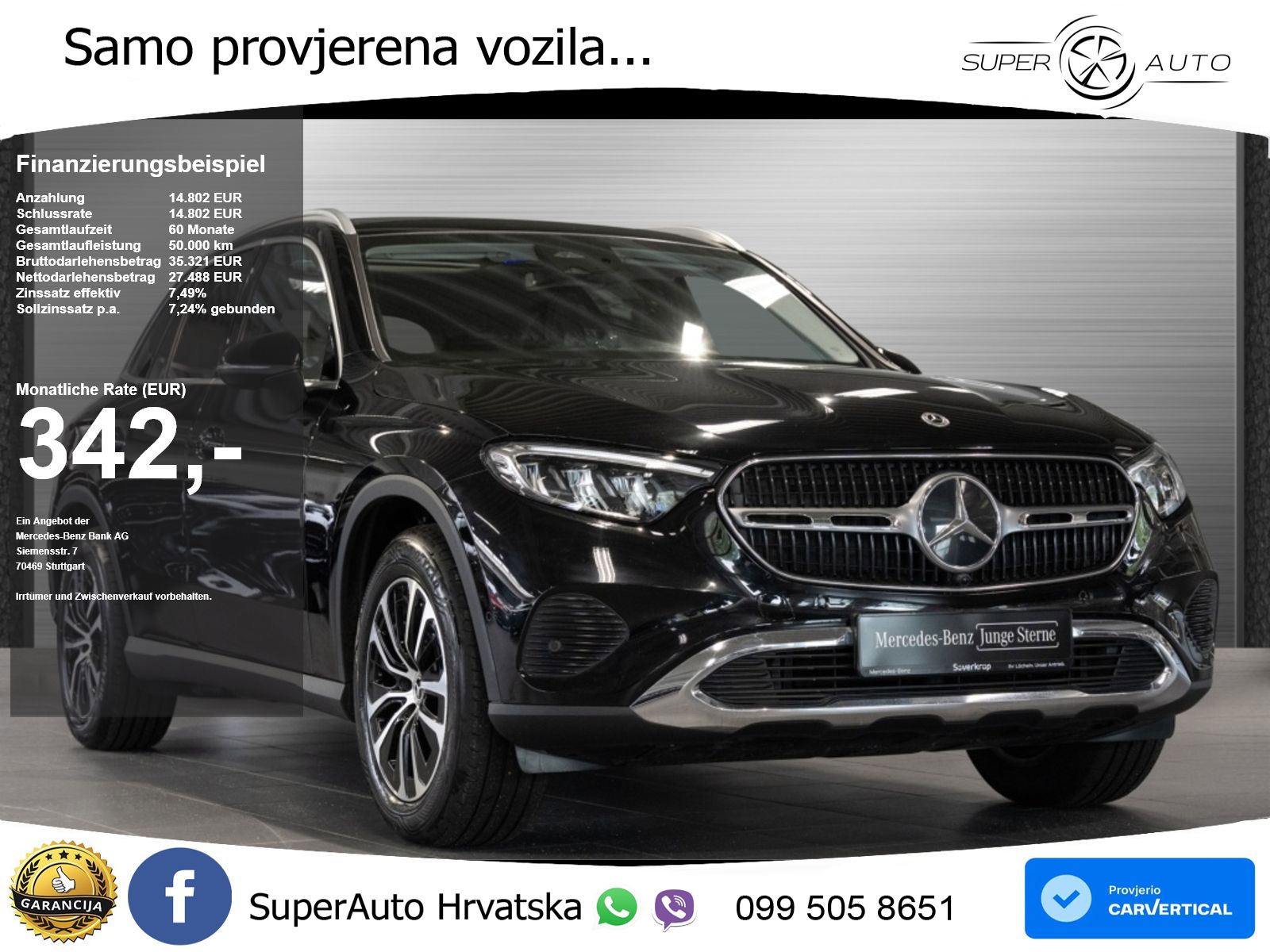 Mercedes GLC 220d (197 KS) 4MATIC 9G-TRONIC Avantgarde LED+GR SJED+ACC