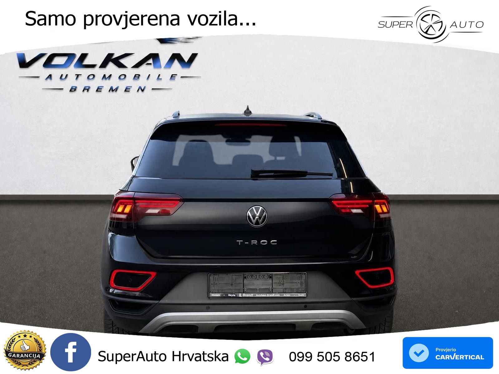 Volkswagen T-Roc I 2.0 TDI (150 KS) DSG LED+GR SJED+ACC