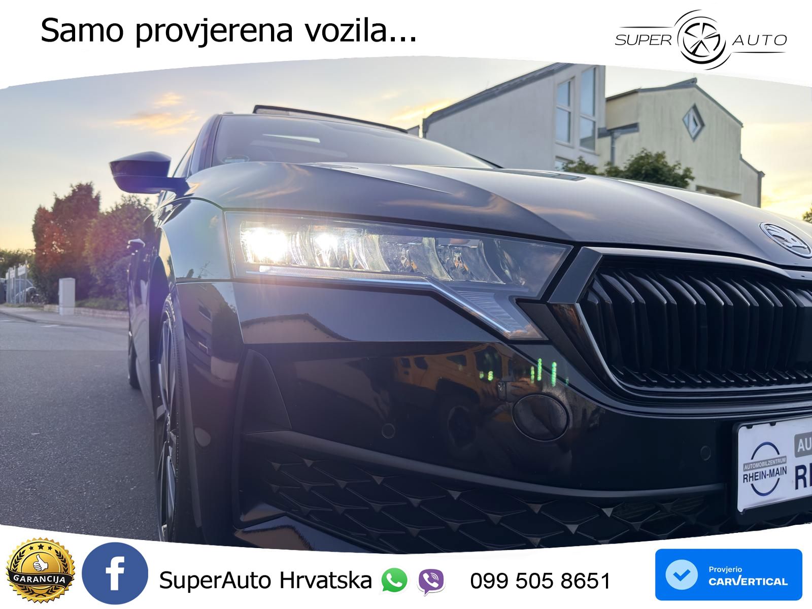 Škoda Octavia Combi 2.0 TDI (150 KS) DSG SportLine LED+GR SJED+ACC