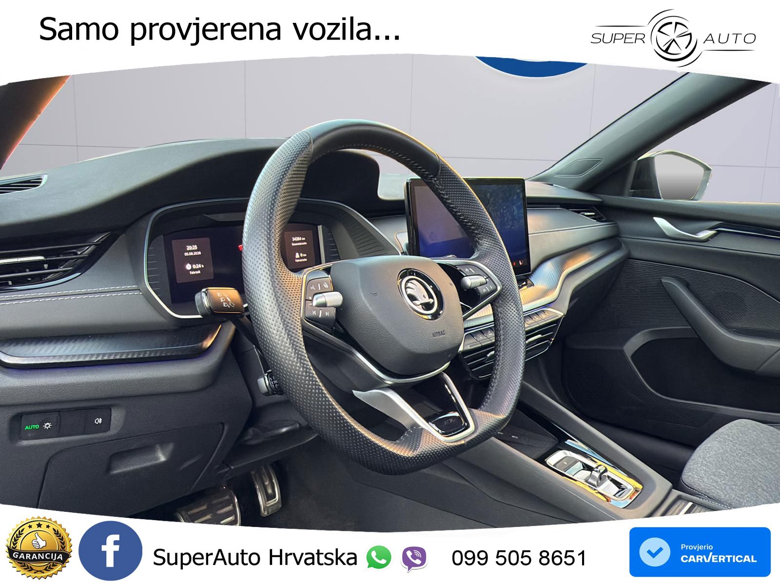 Škoda Octavia Combi 2.0 TDI (150 KS) DSG SportLine LED+GR SJED+ACC