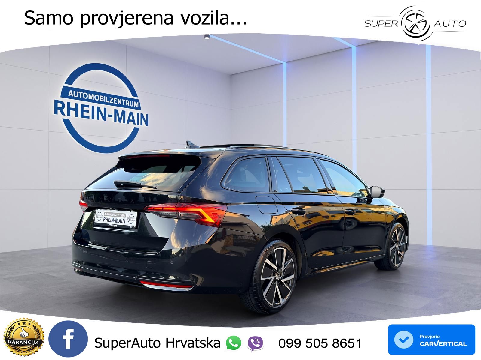 Škoda Octavia Combi 2.0 TDI (150 KS) DSG SportLine LED+GR SJED+ACC