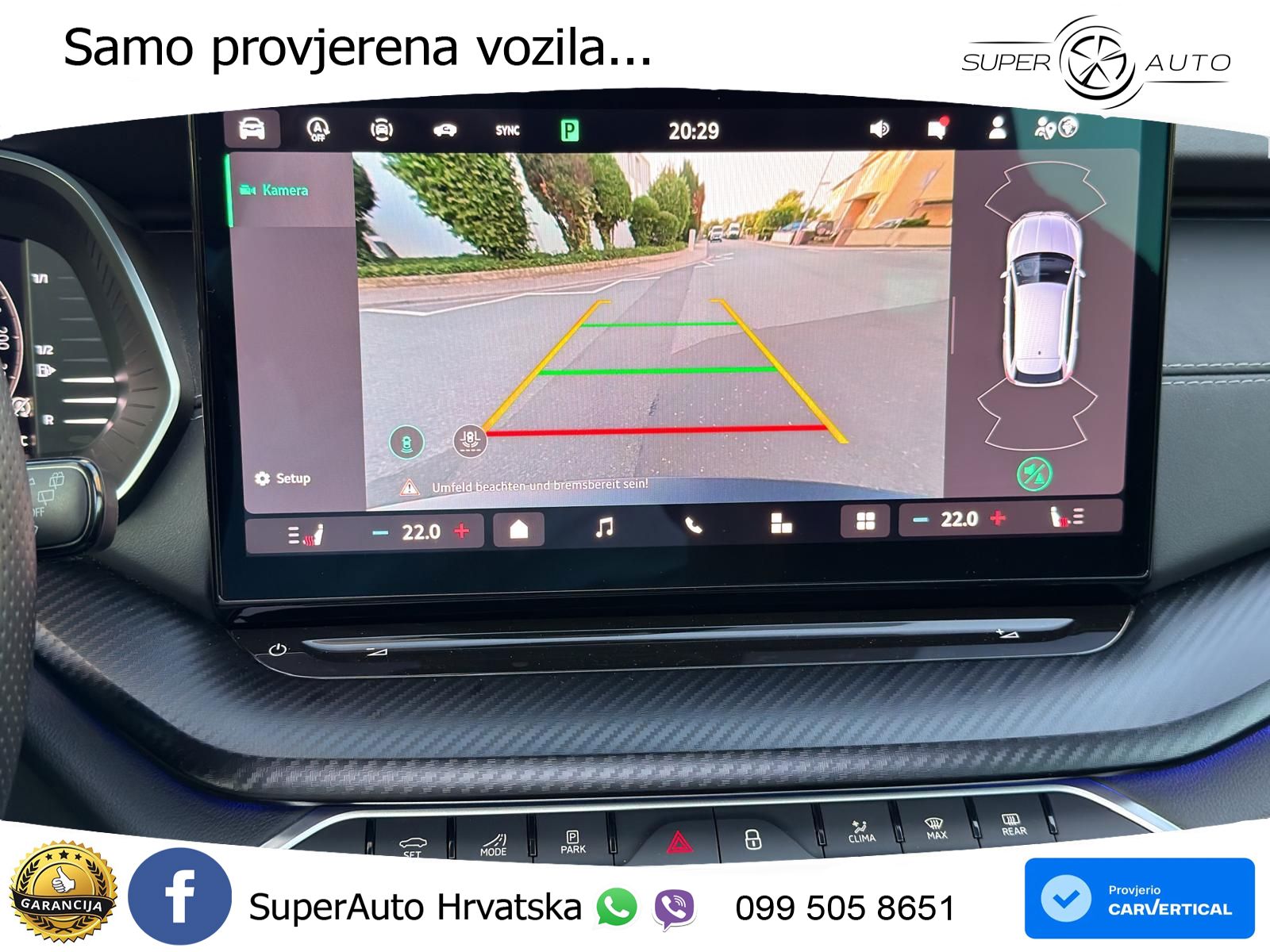 Škoda Octavia Combi 2.0 TDI (150 KS) DSG SportLine LED+GR SJED+ACC