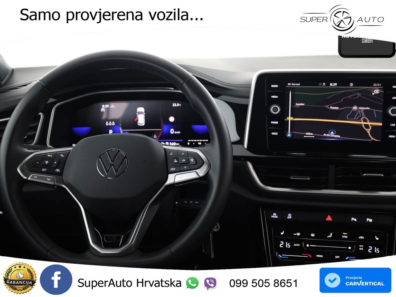 Volkswagen T-Roc 2.0 TDI (150 KS) DSG R-Line LED+GR SJED+ACC