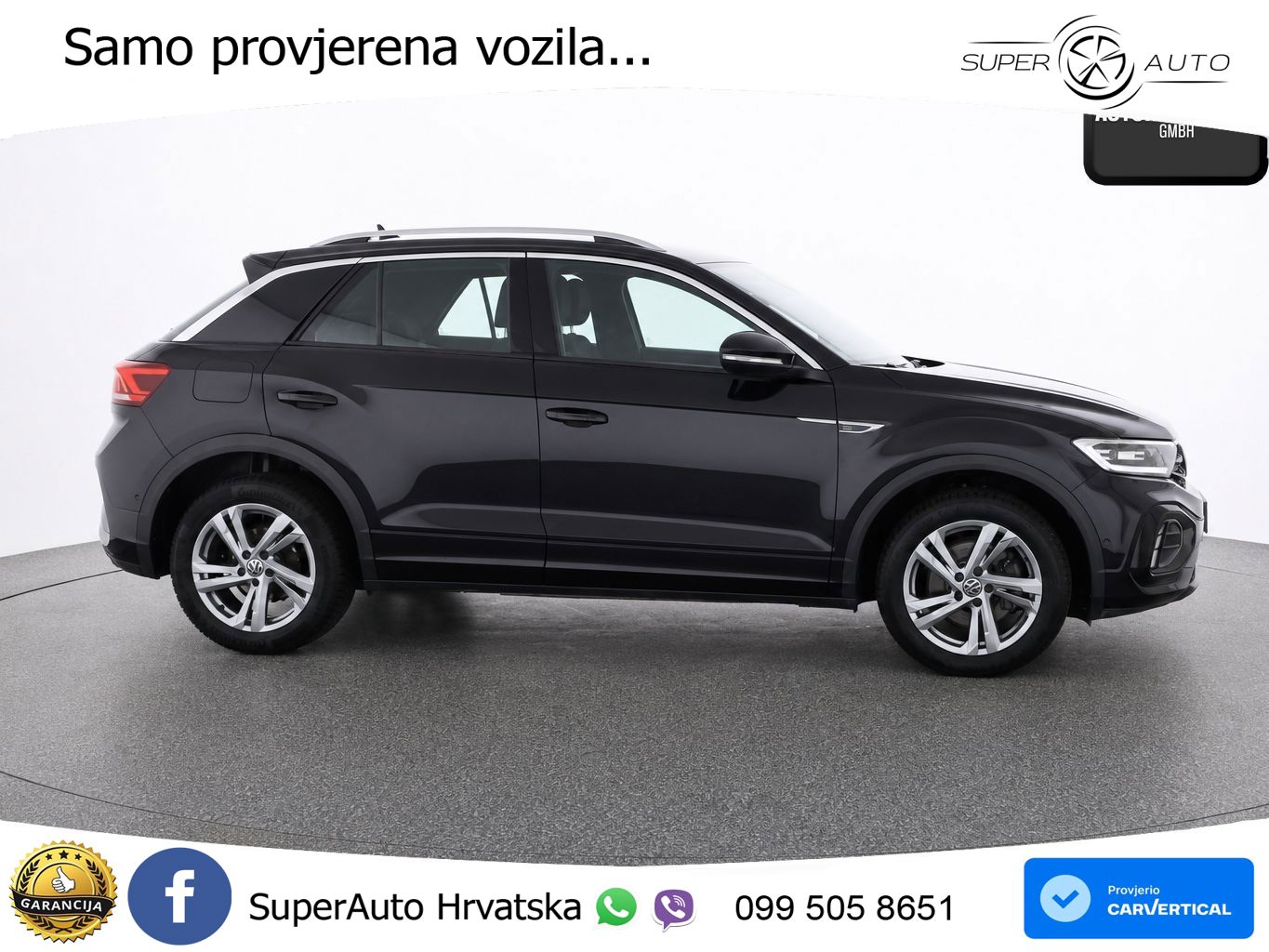 Volkswagen T-Roc 2.0 TDI (150 KS) DSG R-Line LED+GR SJED+ACC