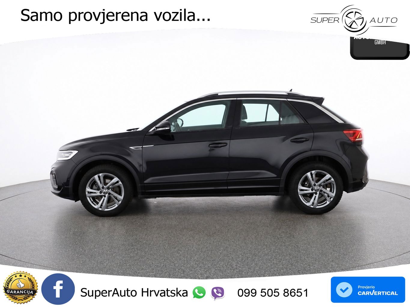 Volkswagen T-Roc 2.0 TDI (150 KS) DSG R-Line LED+GR SJED+ACC