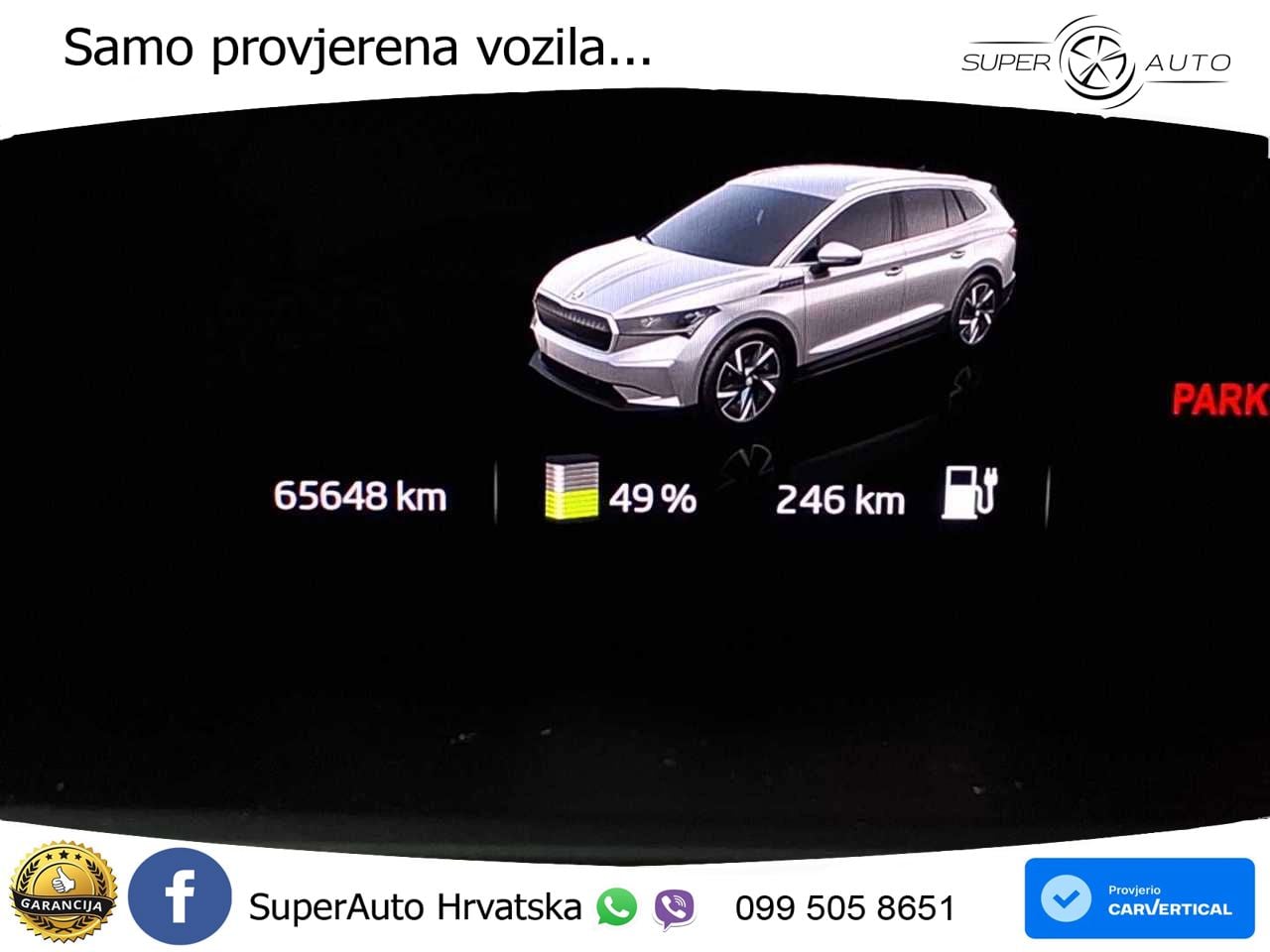 Škoda Enyaq iV 80 82 kWh (204 KS)