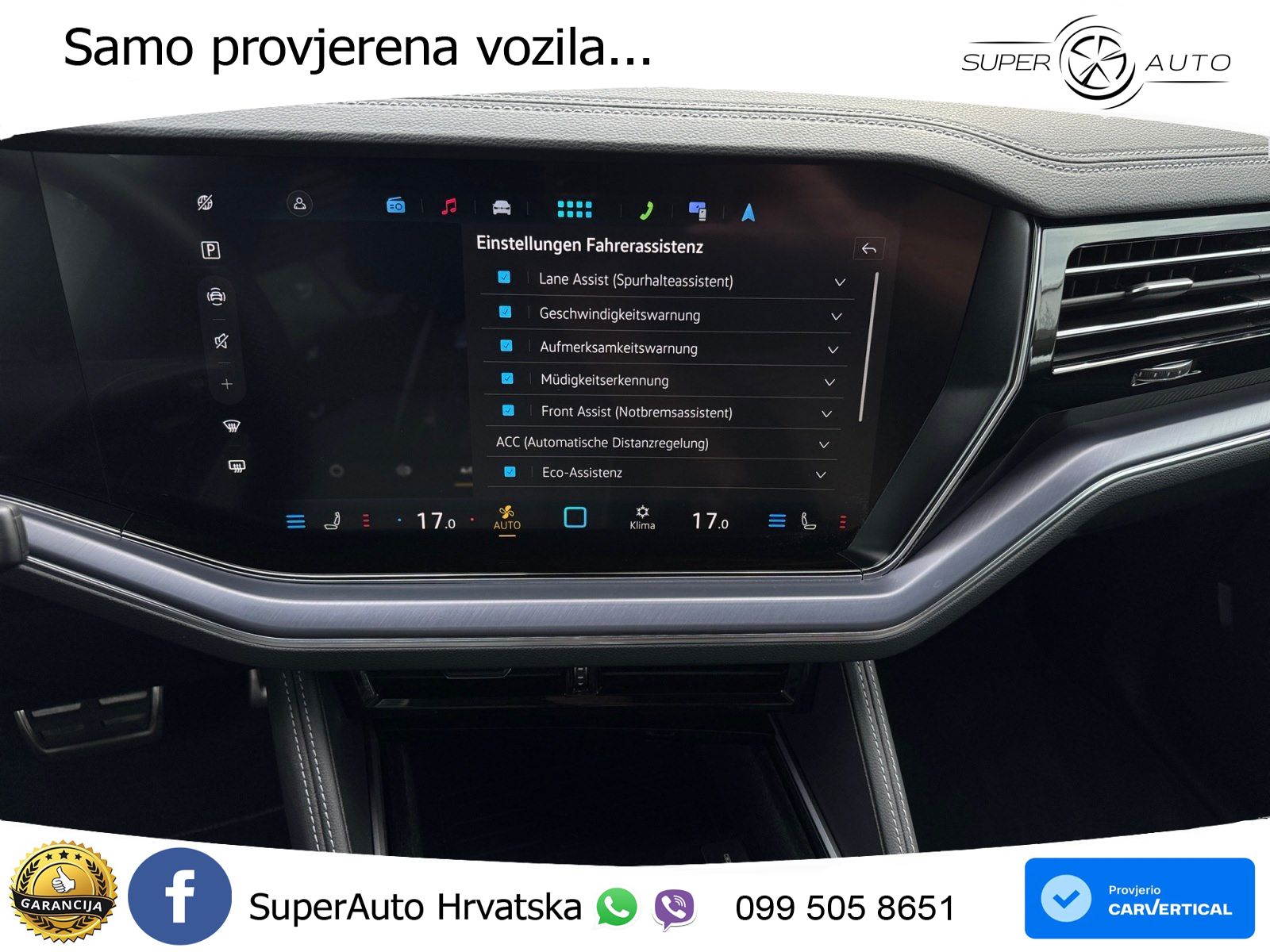 Volkswagen Touareg 3.0 V6 TDI (286 KS) 4MOTION Tiptronic ZRAČNI+ACC+4xGR SJED+KAM
