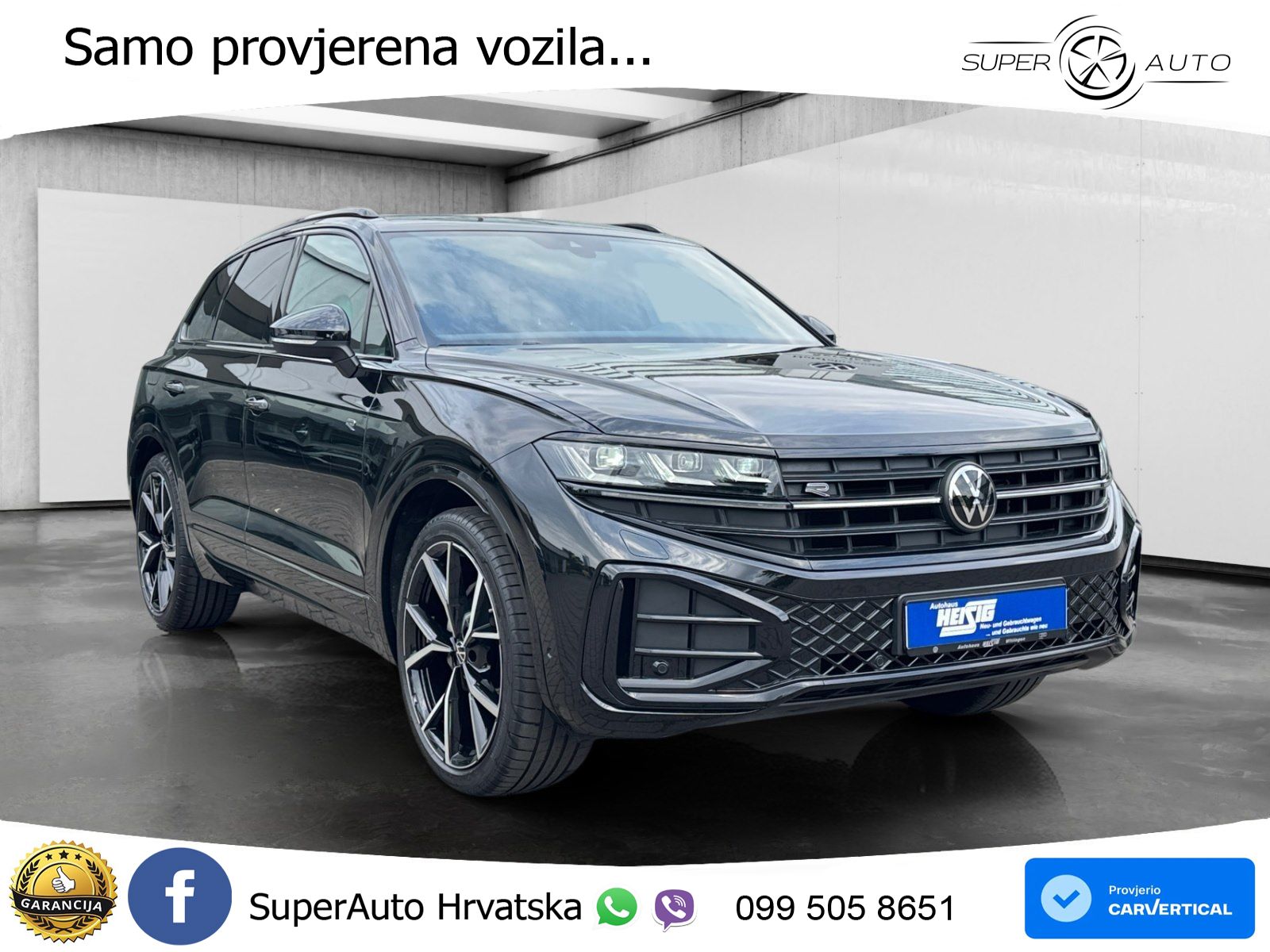 Volkswagen Touareg 3.0 V6 TDI (286 KS) 4MOTION Tiptronic ZRAČNI+ACC+4xGR SJED+KAM