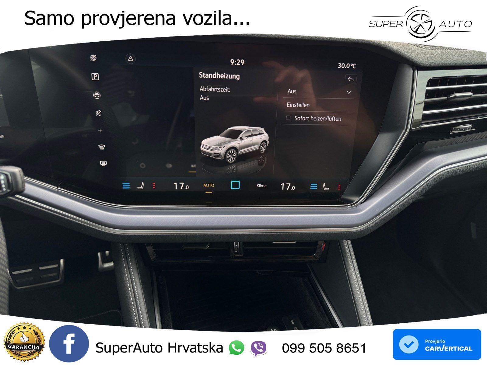 Volkswagen Touareg 3.0 V6 TDI (286 KS) 4MOTION Tiptronic ZRAČNI+ACC+4xGR SJED+KAM