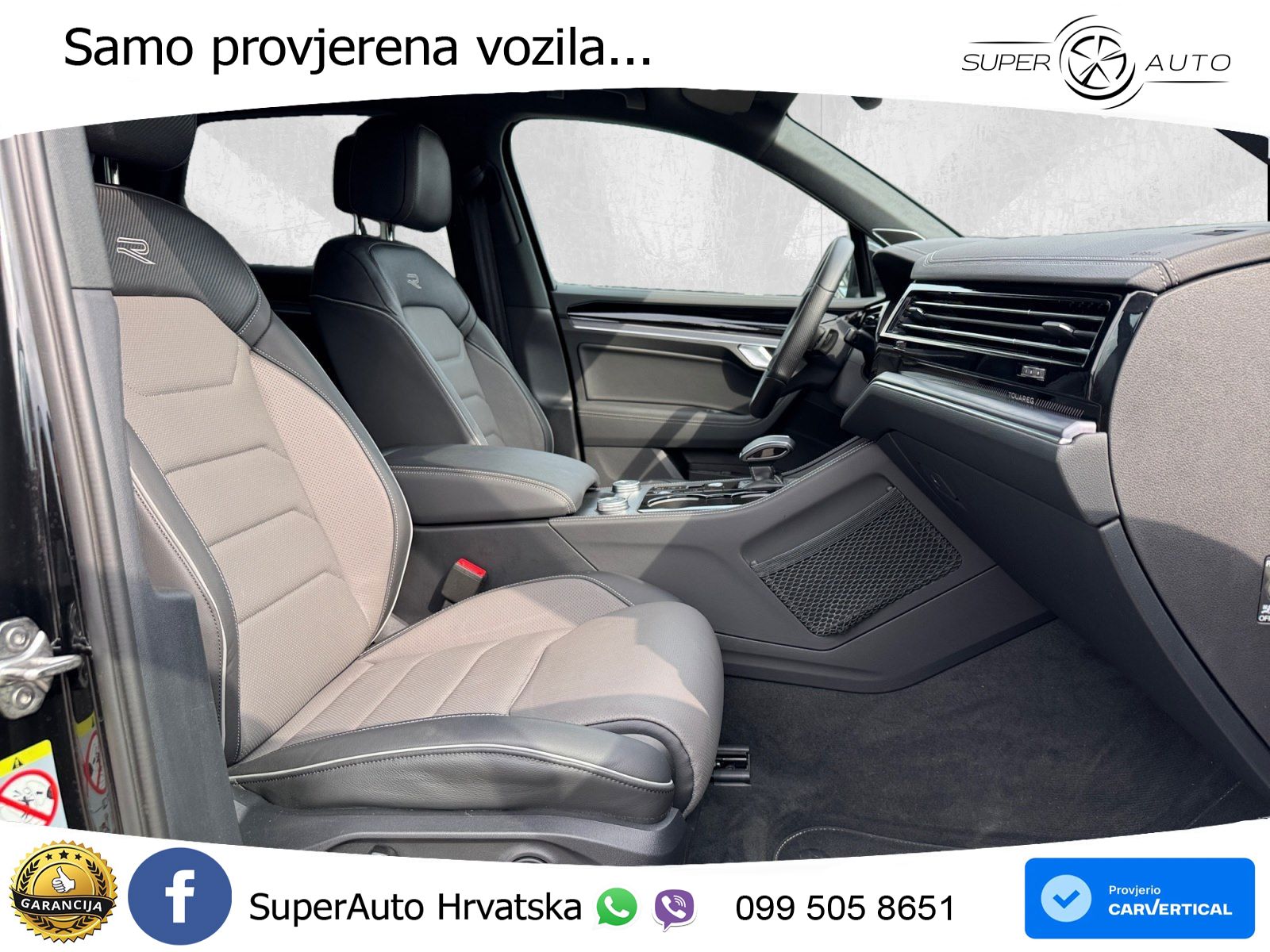 Volkswagen Touareg 3.0 V6 TDI (286 KS) 4MOTION Tiptronic ZRAČNI+ACC+4xGR SJED+KAM