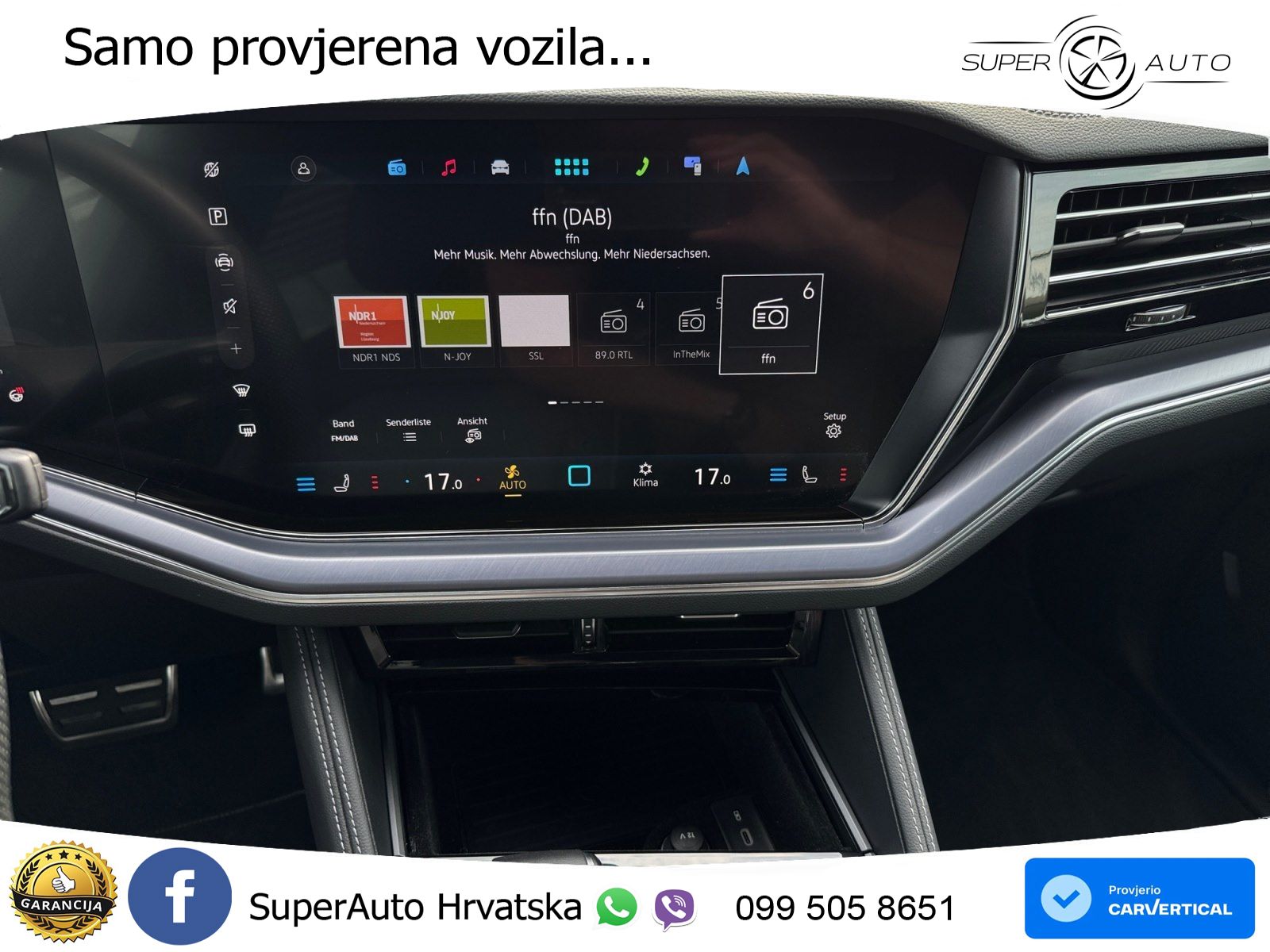Volkswagen Touareg 3.0 V6 TDI (286 KS) 4MOTION Tiptronic ZRAČNI+ACC+4xGR SJED+KAM