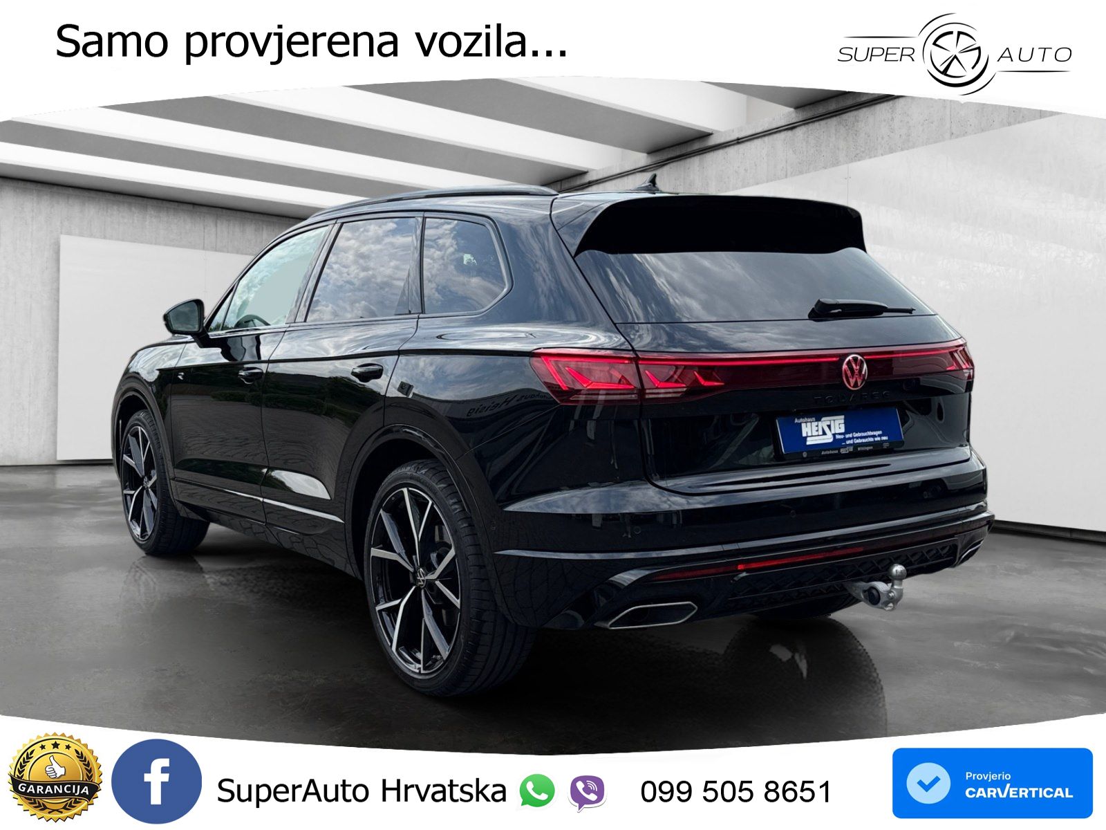 Volkswagen Touareg 3.0 V6 TDI (286 KS) 4MOTION Tiptronic ZRAČNI+ACC+4xGR SJED+KAM