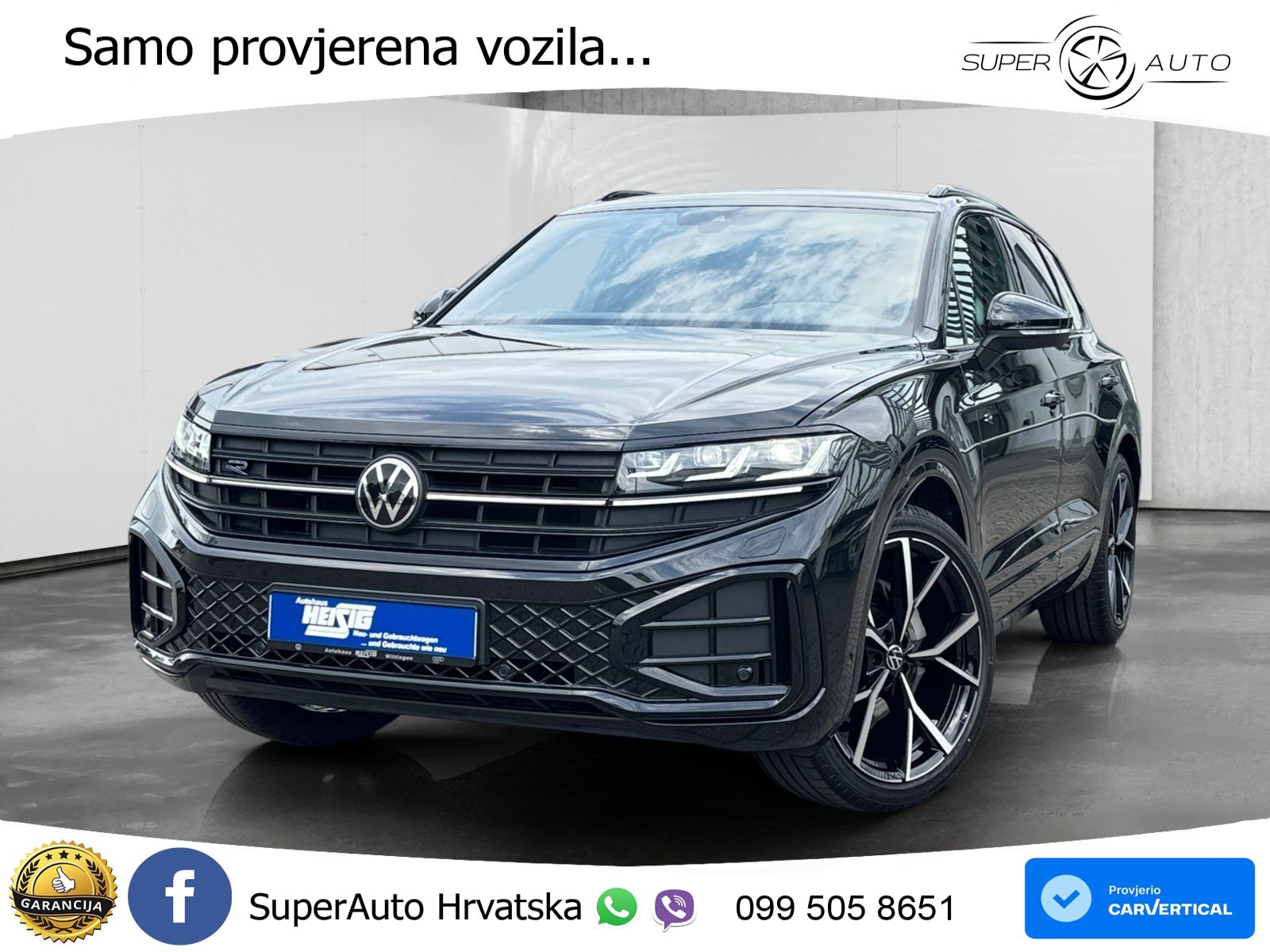 Volkswagen Touareg 3.0 V6 TDI (286 KS) 4MOTION Tiptronic ZRAČNI+ACC+4xGR SJED+KAM