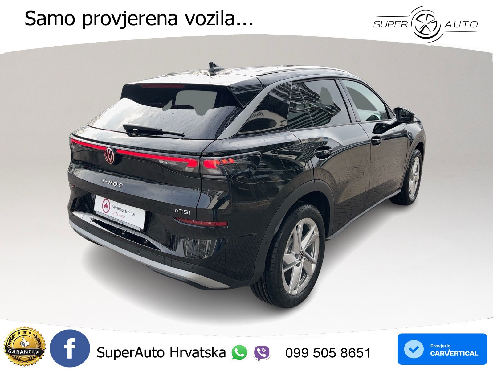 Volkswagen T-Roc II 1.5 eTSI (116 KS)  DSG LED+GR SJED+ACC