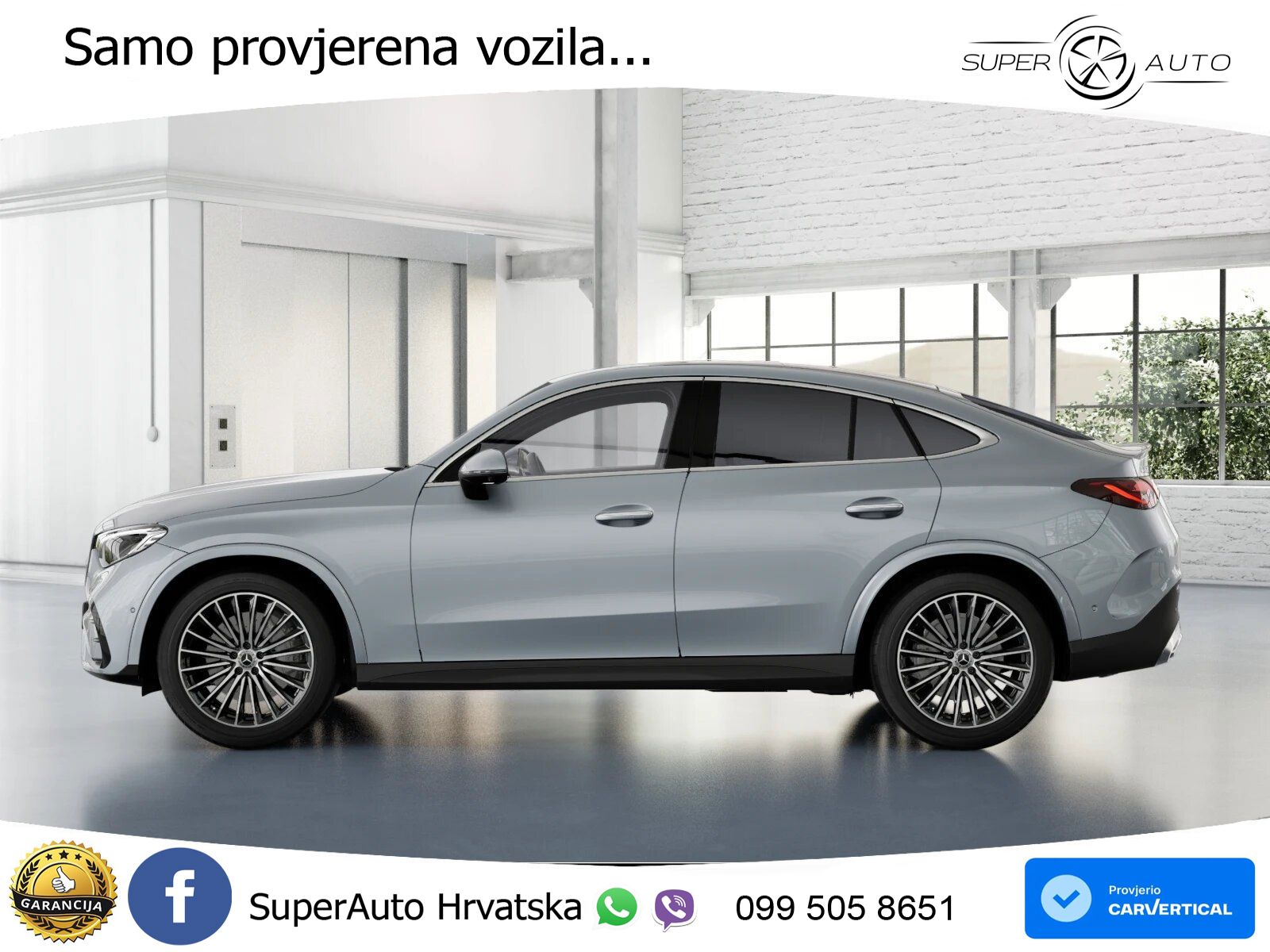 Mercedes GLC Coupe 200 (204 KS) 4MATIC 9G-TRONIC AMG LED+GR SJED+ACC