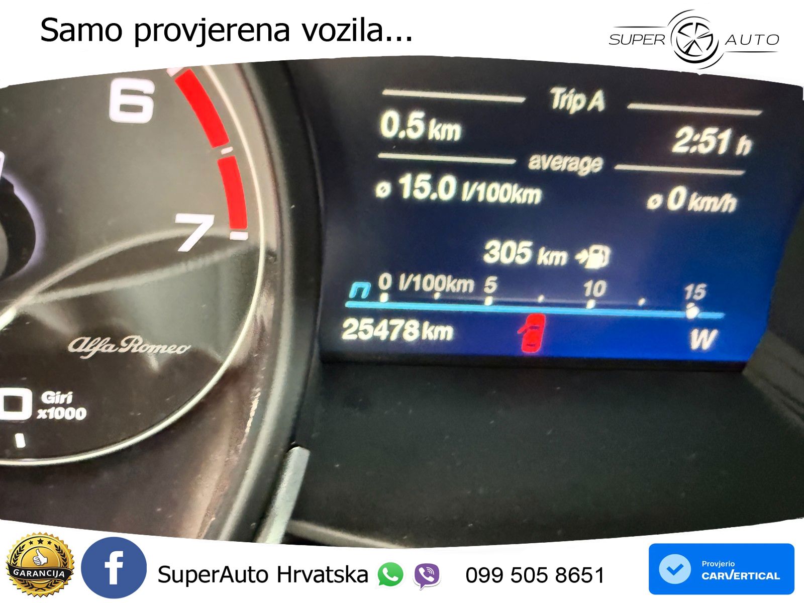 Alfa Romeo Stelvio 2.0 Turbo (280 KS) Q4 Automatic