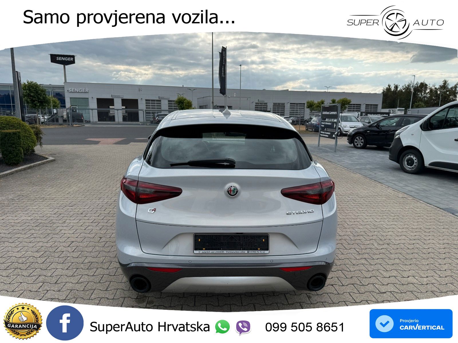Alfa Romeo Stelvio 2.0 Turbo (280 KS) Q4 Automatic