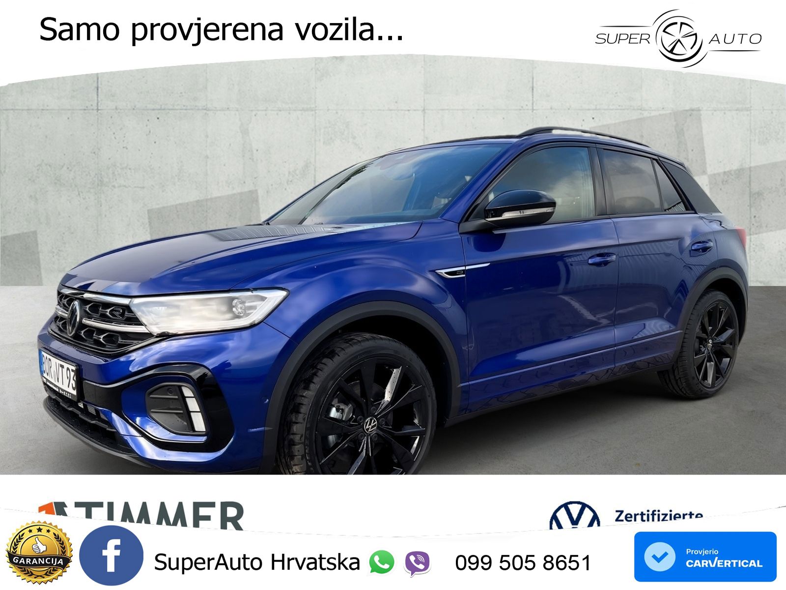 Volkswagen T-Roc 1.5 TSI (150 KS) DSG LED+GR SJED+ACC