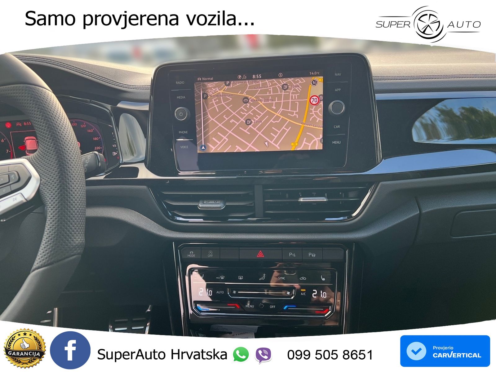 Volkswagen T-Roc 1.5 TSI (150 KS) DSG LED+GR SJED+ACC