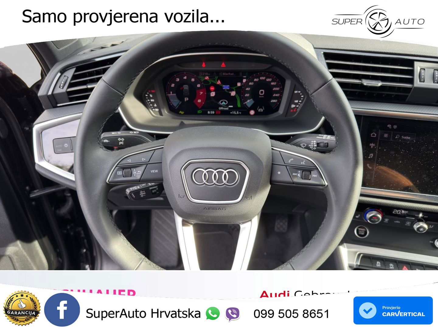 Audi Q3 45 TFSI (245 KS) quattro S tronic LED+GR SJED+ACC