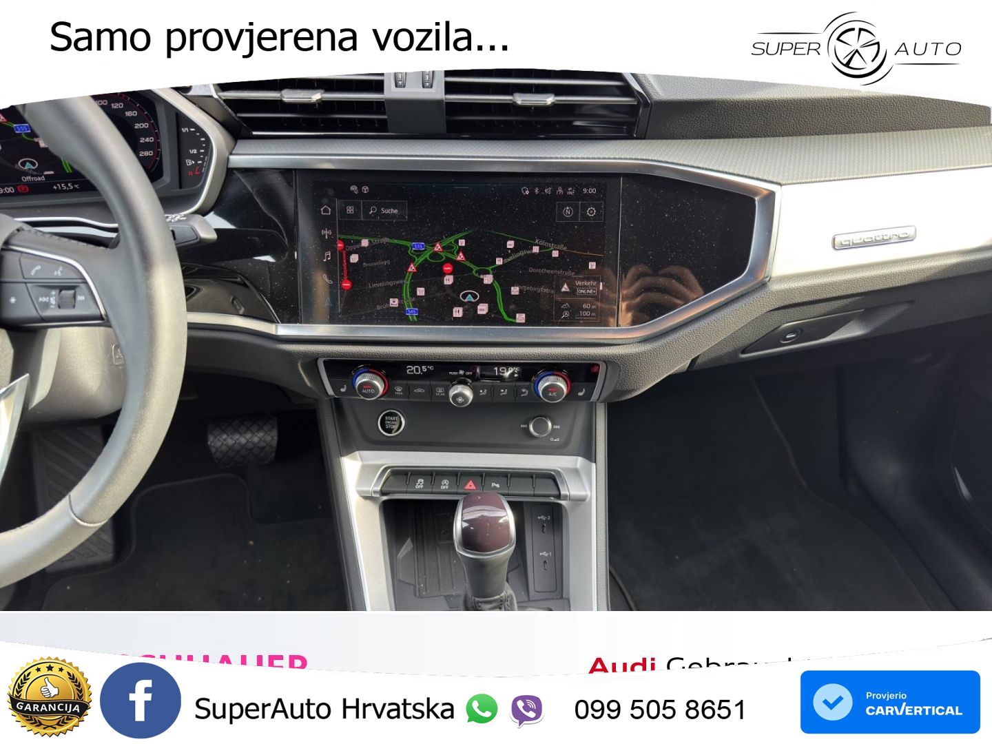 Audi Q3 45 TFSI (245 KS) quattro S tronic LED+GR SJED+ACC