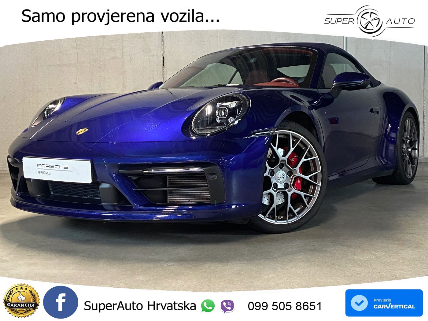 Porsche 911 Targa 4S 3.0 (450 KS)
