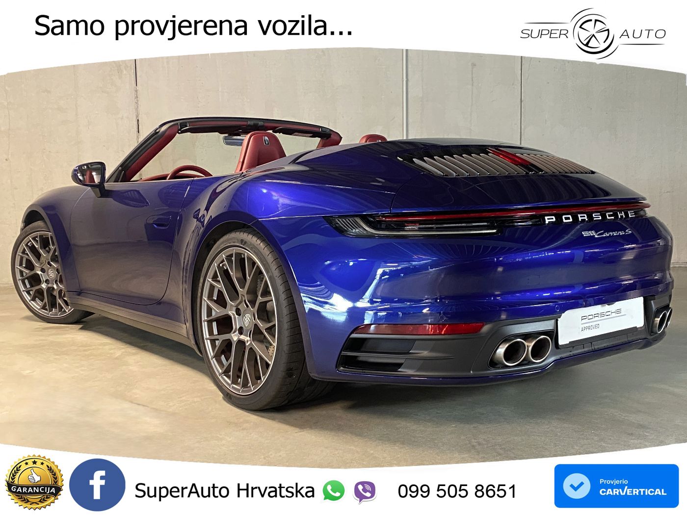 Porsche 911 Targa 4S 3.0 (450 KS)