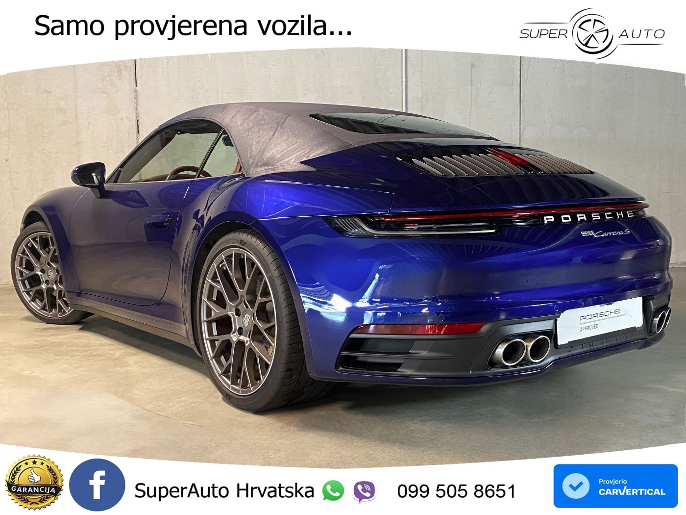 Porsche 911 Targa 4S 3.0 (450 KS)