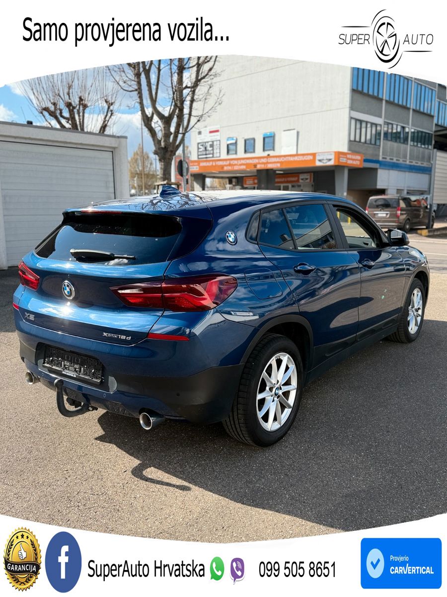 BMW X2 xDrive18d Manual LED+GR SJED+ACC