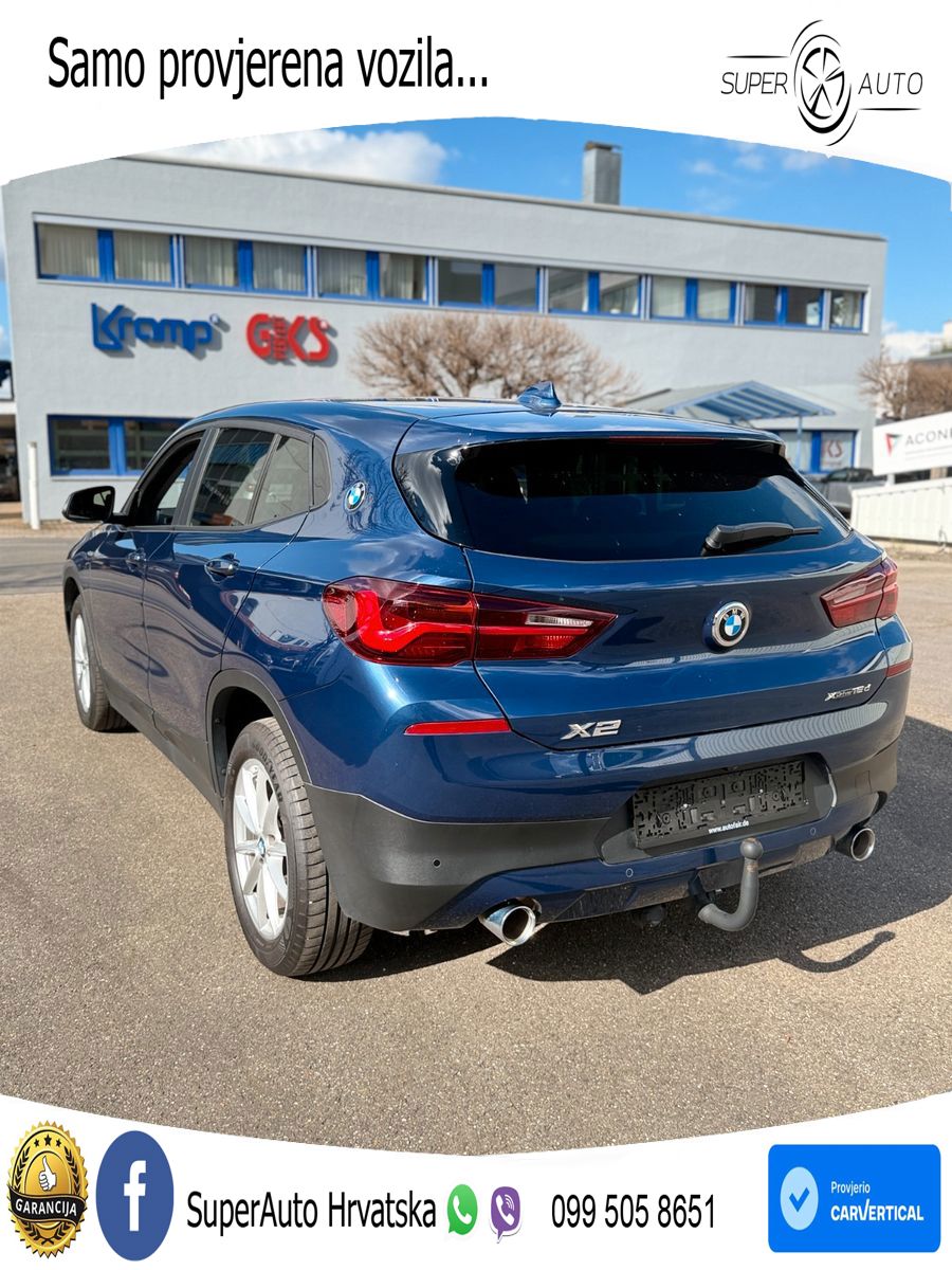 BMW X2 xDrive18d Manual LED+GR SJED+ACC