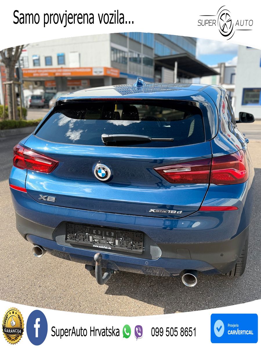 BMW X2 xDrive18d Manual LED+GR SJED+ACC