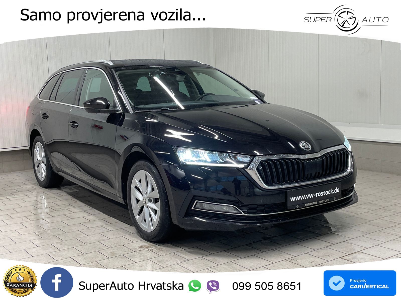 Škoda Octavia Combi 2.0 TDI (150 KS) LED+GR SJED+ACC