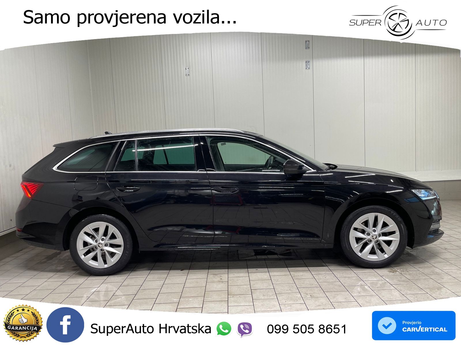 Škoda Octavia Combi 2.0 TDI (150 KS) LED+GR SJED+ACC
