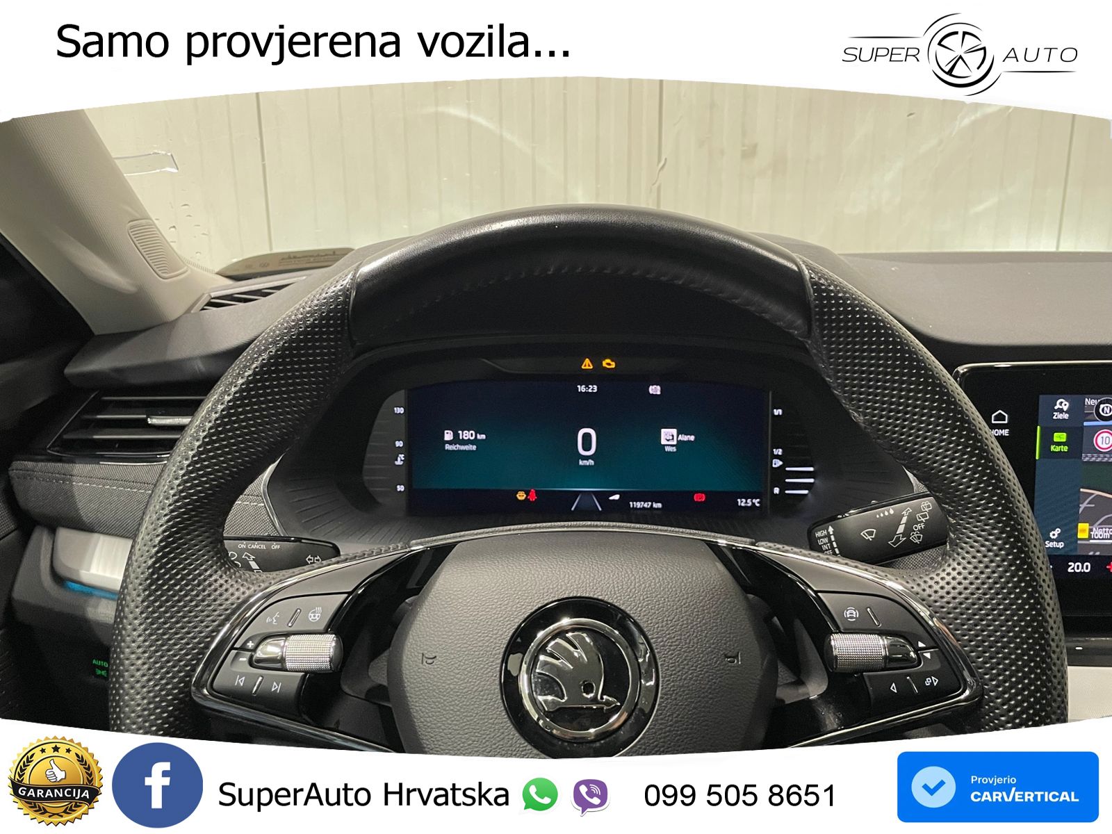 Škoda Octavia Combi 2.0 TDI (150 KS) LED+GR SJED+ACC