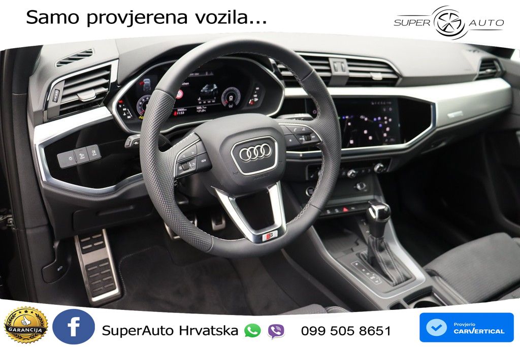 Audi Q3 35 TFSI (150 KS) S tronic LED+GR SJED+ACC
