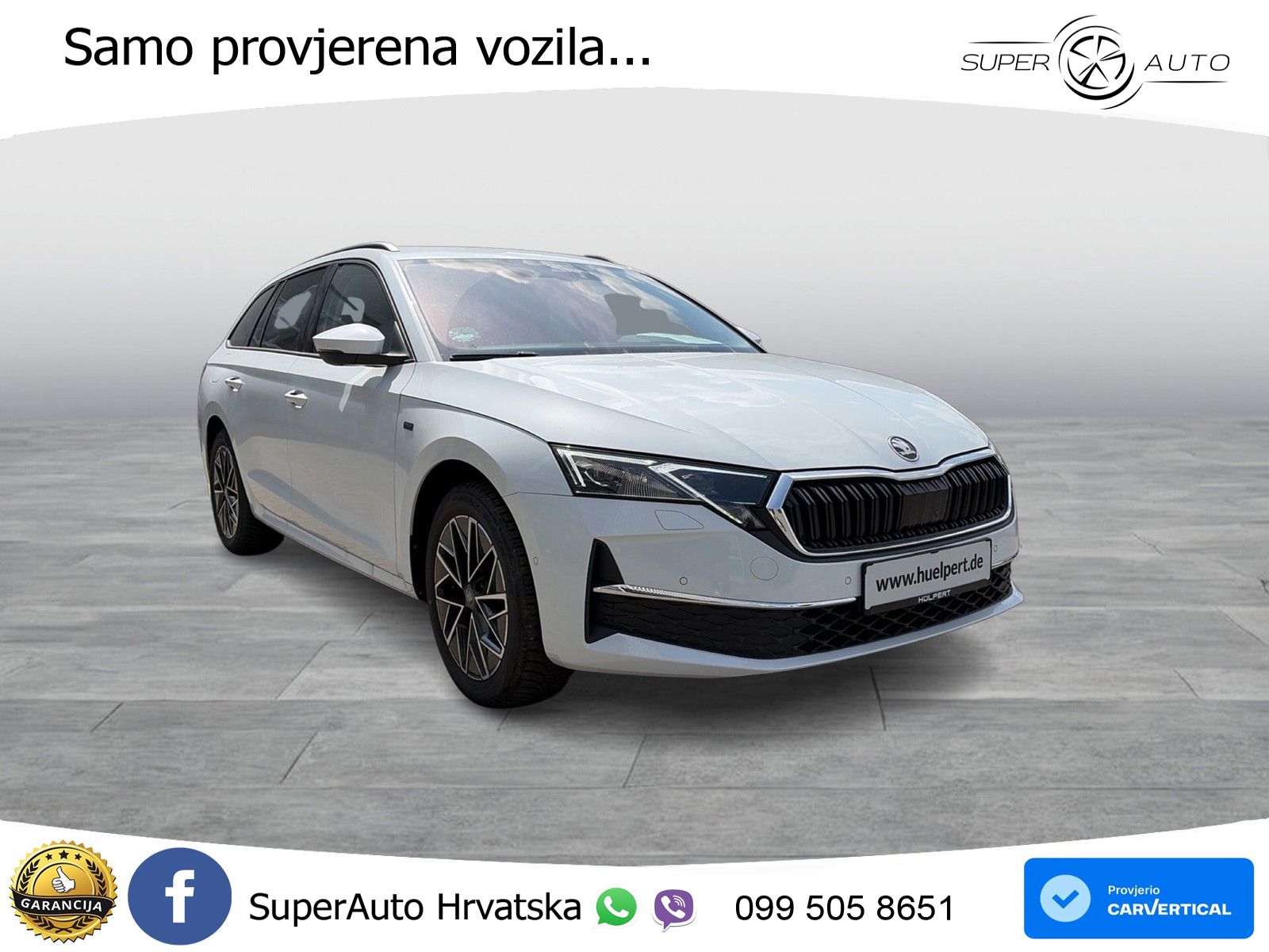 Škoda Octavia Combi 2.0 TDI (150 KS) DSG LED+GR SJED+ACC