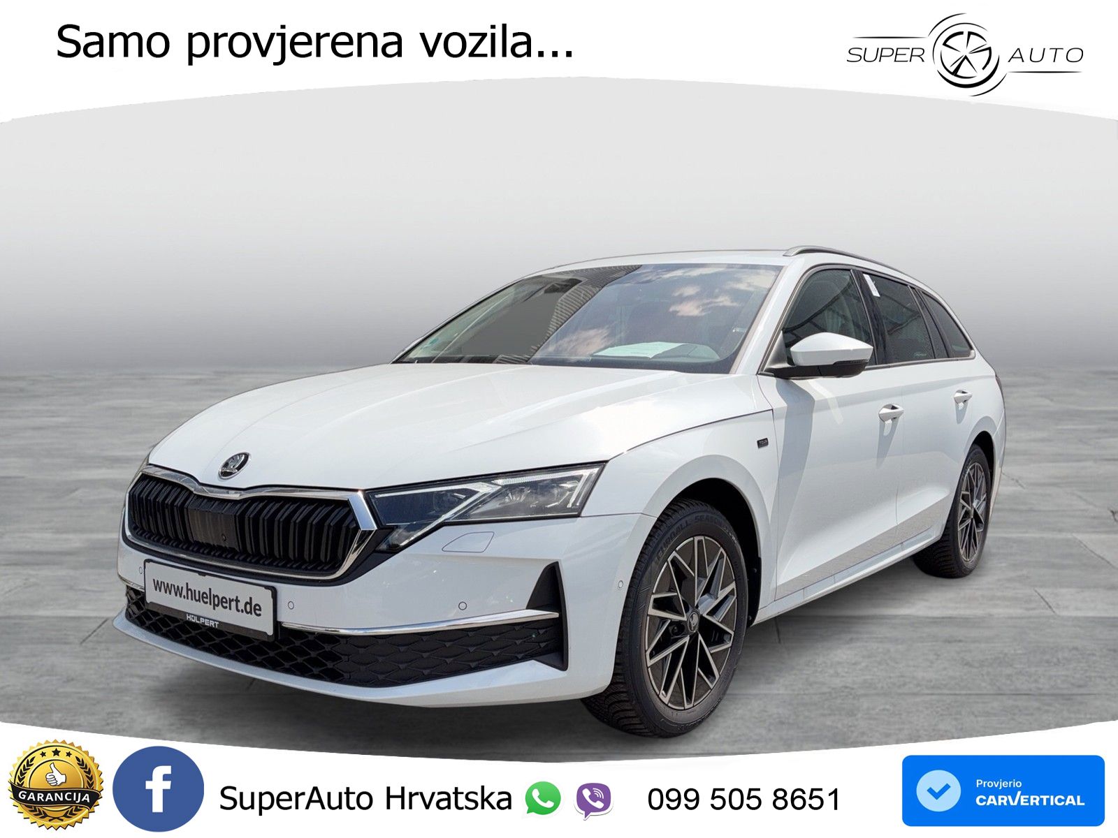 Škoda Octavia Combi 2.0 TDI (150 KS) DSG LED+GR SJED+ACC