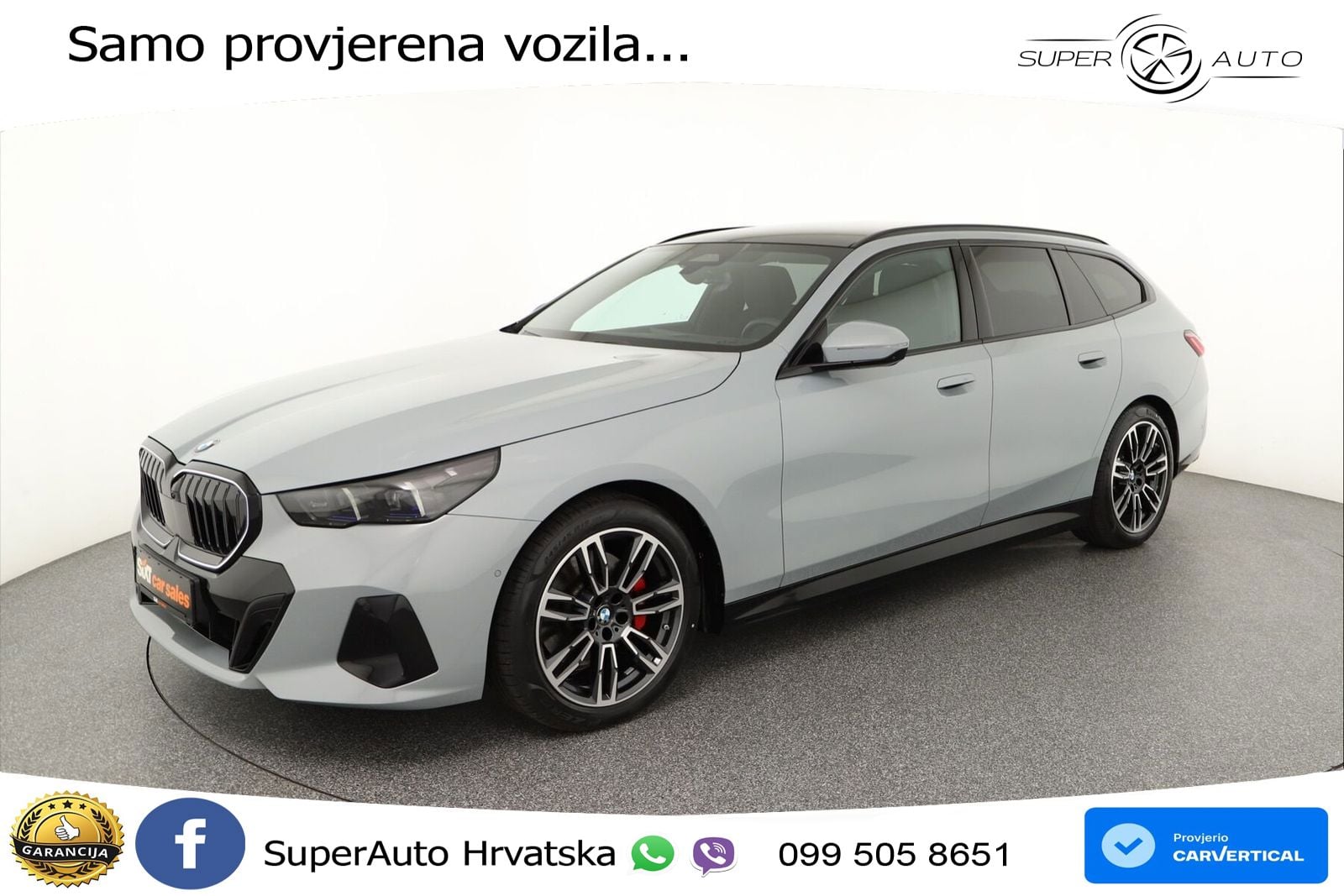 BMW 520d Touring (197 KS) xDrive Steptronic M Sport ACC+HEAD+4xGR SJED+360+PANO