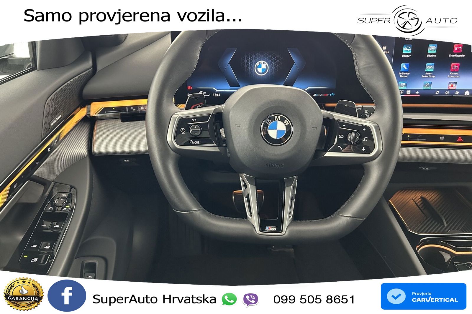 BMW 520d Touring (197 KS) xDrive Steptronic M Sport ACC+HEAD+4xGR SJED+360+PANO