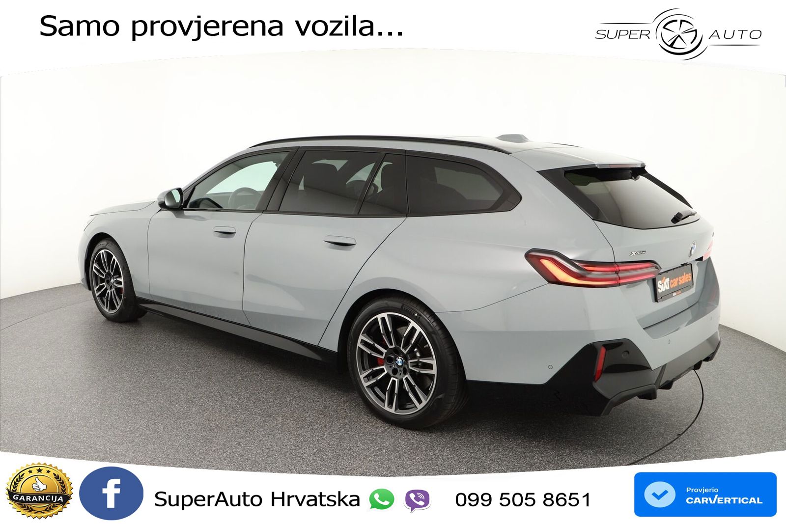 BMW 520d Touring (197 KS) xDrive Steptronic M Sport ACC+HEAD+4xGR SJED+360+PANO