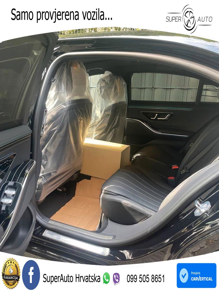 Mercedes S 580 V8 Long (537 KS) EQ Boost 4MATIC 9G-TRONIC AMG