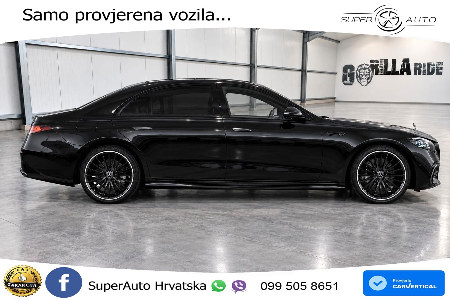 Mercedes S 580 V8 Long (537 KS) EQ Boost 4MATIC 9G-TRONIC AMG