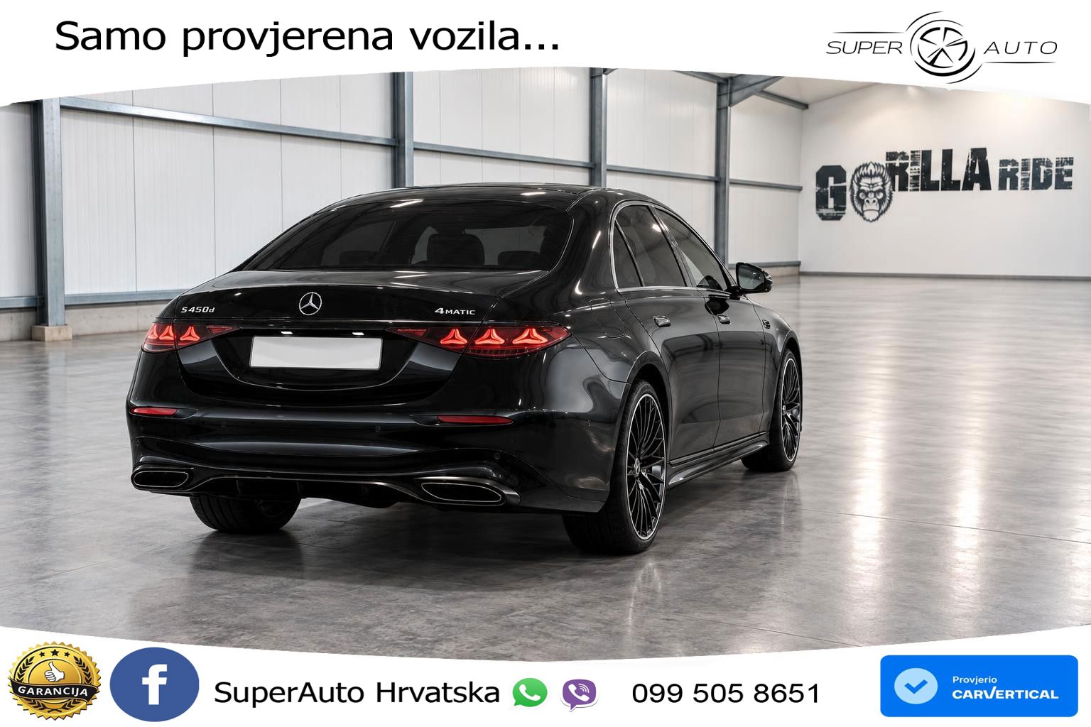 Mercedes S 580 V8 Long (537 KS) EQ Boost 4MATIC 9G-TRONIC AMG