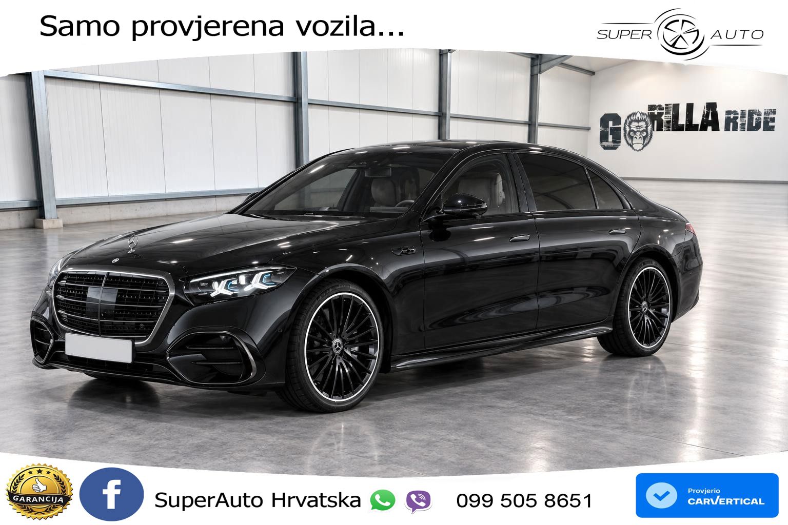 Mercedes S 580 V8 Long (537 KS) EQ Boost 4MATIC 9G-TRONIC AMG