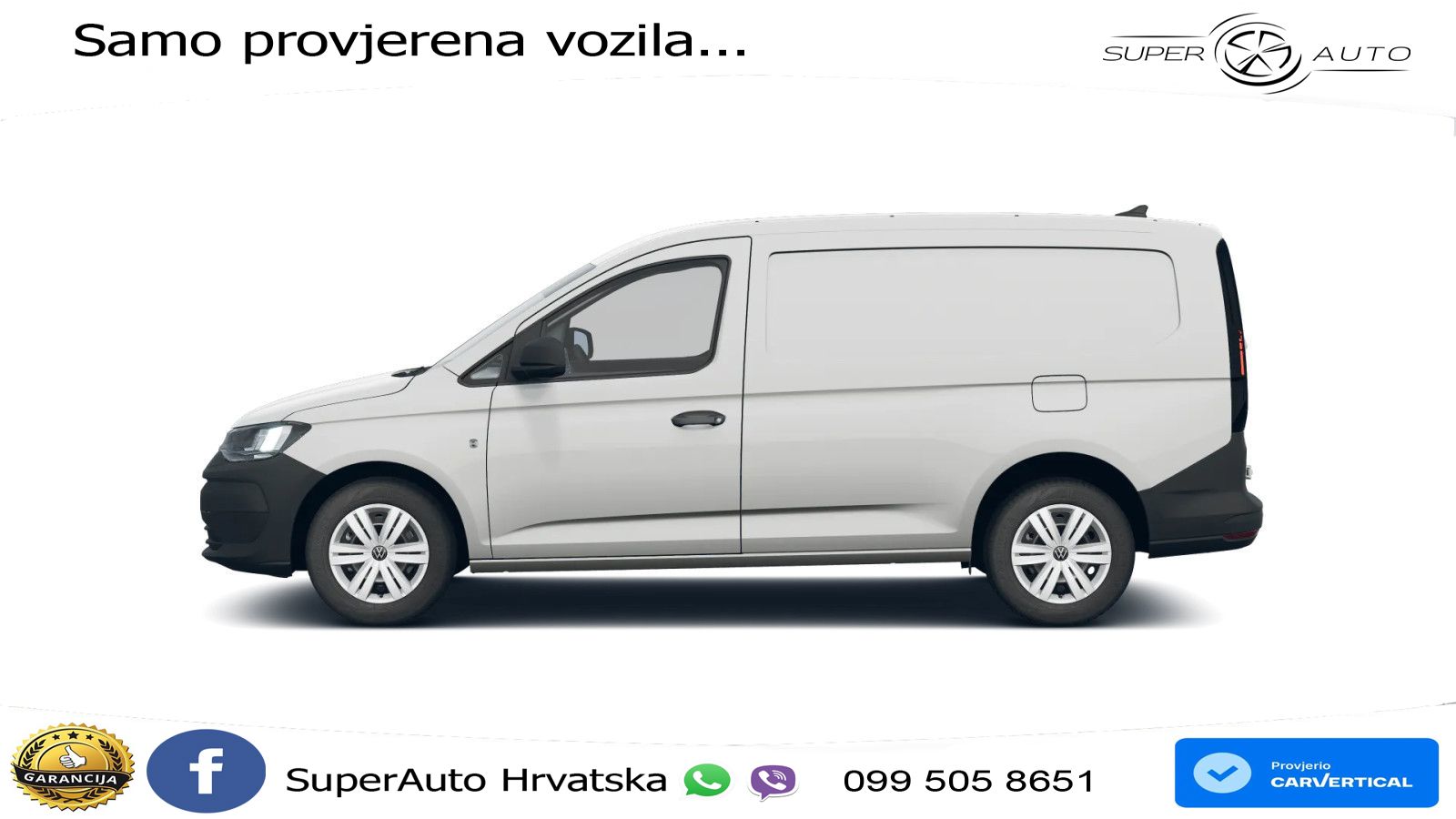 Volkswagen Caddy Cargo 2.0 TDI MAXI LR VIRTUAL CLIMATRONIC 102 KS